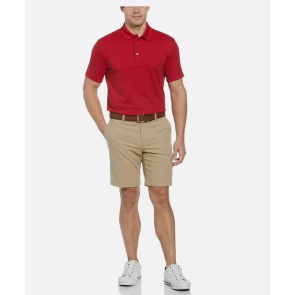 Ben Hogan Men's Stretch Golf Shorts Active Waistband Khaki Size 40 NWT